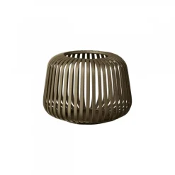 Blomus Lito Laterne XS Metallic Burned Metal- Kerzenhalter