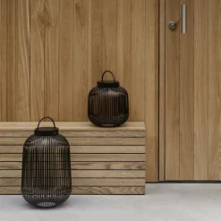 Blomus Lito LED-Laterne L Schwarz- Tisch- & Bodenleuchten