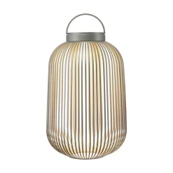 Blomus Lito LED-Laterne L Granite Gray- Tisch- & Bodenleuchten