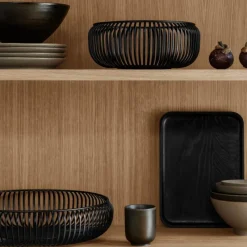 Blomus Lito Schale M Schwarz- Schalen & Körbe