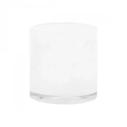 Blomus Saga Windlicht M Weiß- Kerzenhalter