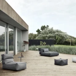 Blomus Stay Outdoor-Beistelltisch Warm Grey- Outdoormöbel