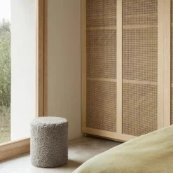 Blomus Teddy Sitzhocker Sharkskin- Stühle