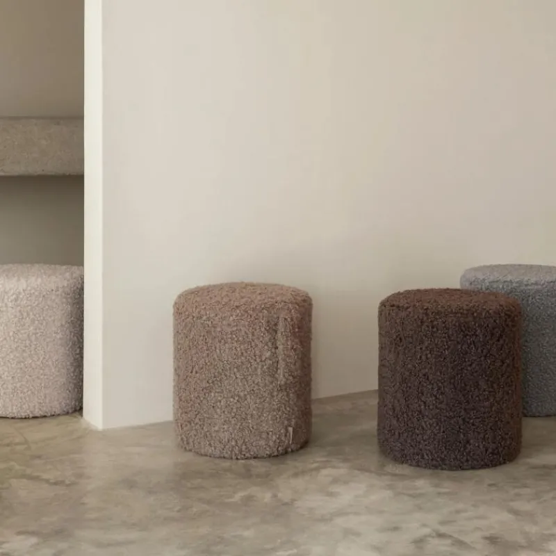 Blomus Teddy Sitzhocker Sharkskin- Stühle