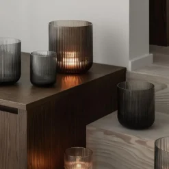Blomus Windlicht Ven Smoke L- Kerzenhalter