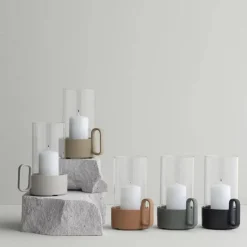 Blomus Windlicht Yuragi Duck Green- Kerzenhalter