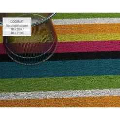 Chilewich Fußmatte Bold Stripe Multi 46 x 71 cm- Fußmatten