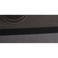 Chilewich Fußmatte Bold Stripe Silver Black 61 x 91 cm- Fußmatten