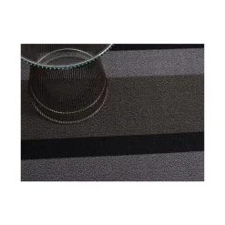 Chilewich Fußmatte Bold Stripe Silver Black 46 x 71 cm- Fußmatten