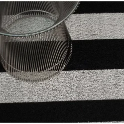 Chilewich Fußmatte Bold Stripe Black/White 61 x 91 cm- Fußmatten