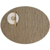 Chilewich Tischset Bamboo Oval Camel- Tischsets