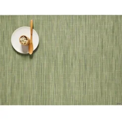 Chilewich Tischset Bamboo Rectangle Spring Green- Tischsets