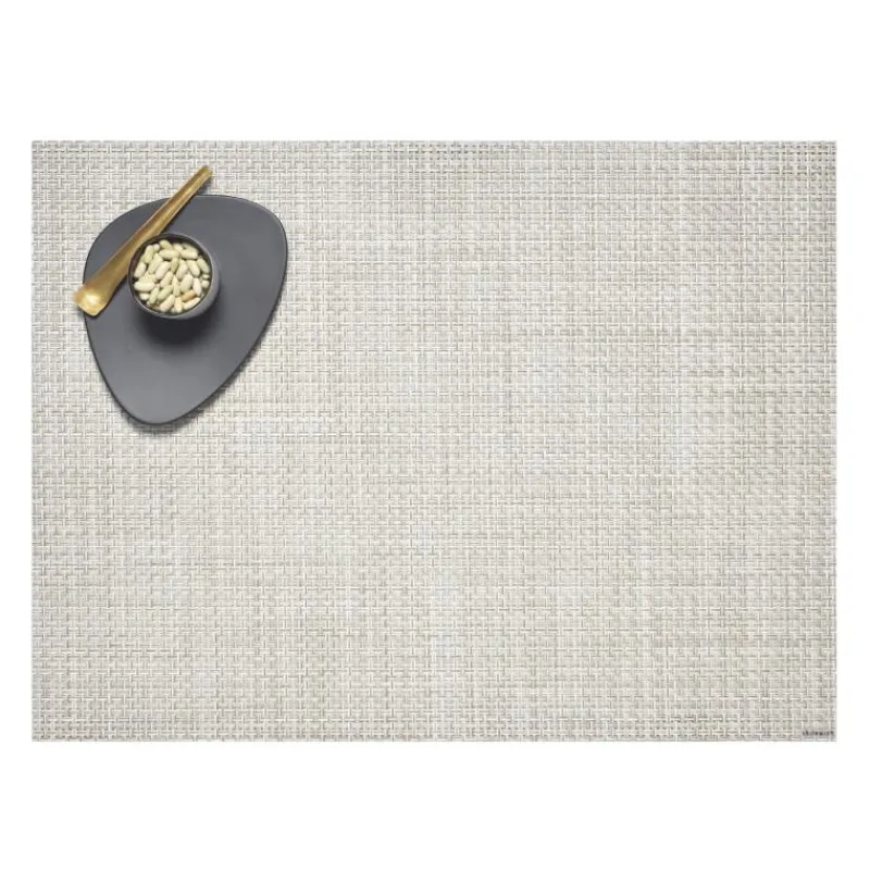 Chilewich Tischset Basketweave Rectangle Natural- Tischsets