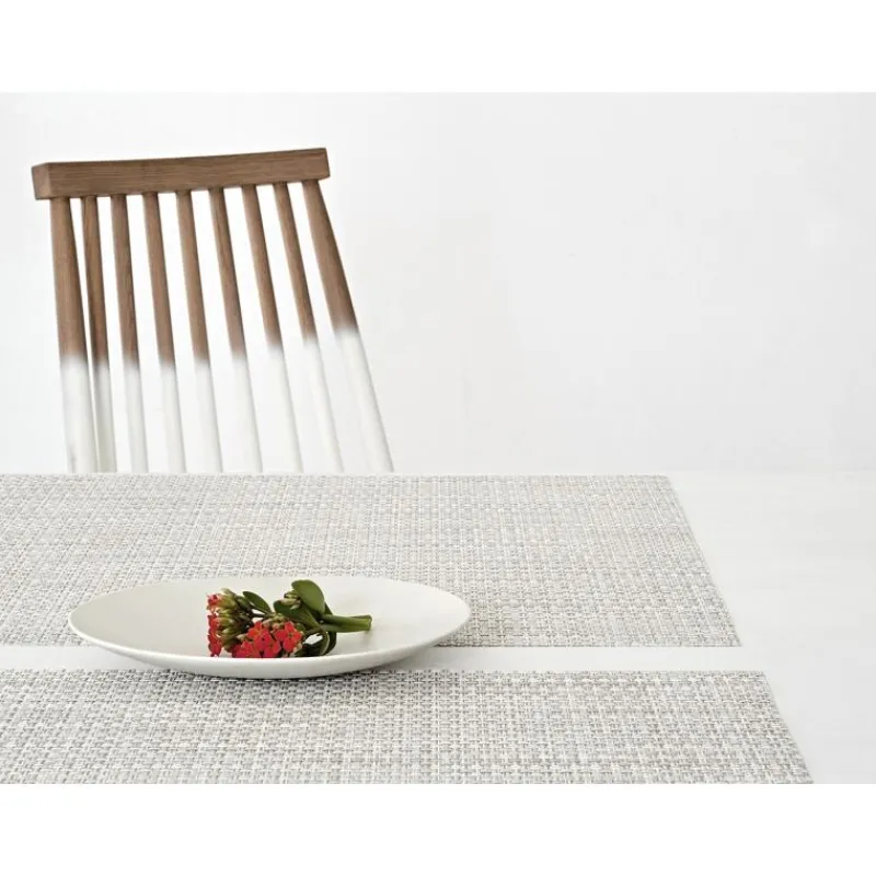 Chilewich Tischset Basketweave Rectangle Natural- Tischsets