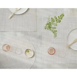 Chilewich Tischset Basketweave Rectangle Natural- Tischsets