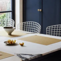 Chilewich Tischset Basketweave Rectangle Gilded- Tischsets