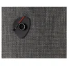 Chilewich Tischset Basketweave Rectangle Carbon- Tischsets