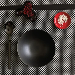 Chilewich Tischset Basketweave Rectangle Titanium- Tischsets