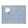 Chilewich Tischset Mini Basketweave Rectangle Chambray- Tischsets