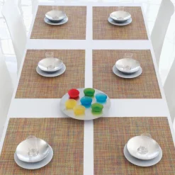 Chilewich Tischset Mini Basketweave Rectangle Confetti- Tischsets