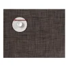 Chilewich Tischset Mini Basketweave Rectangle Dark Walnut- Tischsets