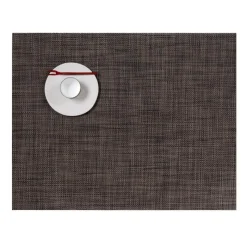 Chilewich Tischset Mini Basketweave Rectangle Dark Walnut- Tischsets