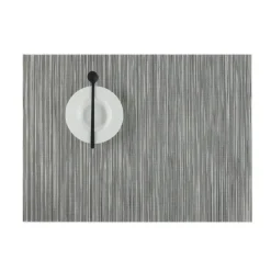 Chilewich Tischset Rib Weave Rectangle Pearl- Tischsets