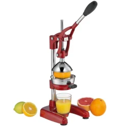 cilio Profi-Saftpresse Amalfi Rot- Küchenhelfer