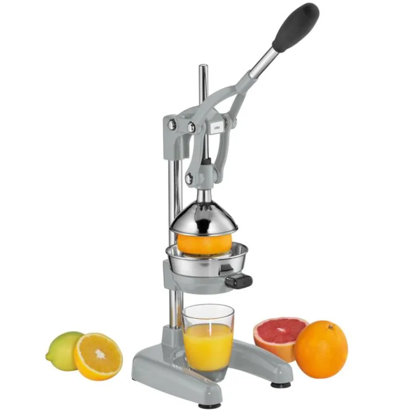 cilio Profi-Saftpresse Amalfi Silberfarben- Küchenhelfer
