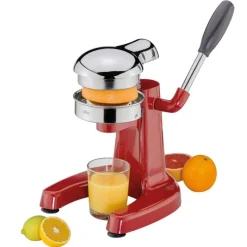 cilio Profi-Saftpresse Positano Rot- Küchenhelfer