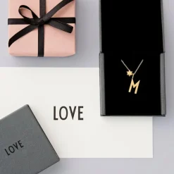 Design Letters Charm Stern Vergoldet- Schmuck