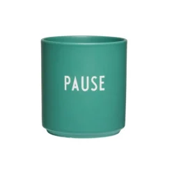 Design Letters Favourite Cup Pause Grün- Geschirr (3)
