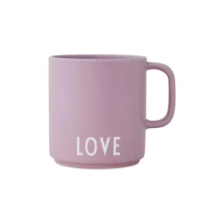 Design Letters Favourite Cup mit Henkel Love Lavendel- Geschirr (3)