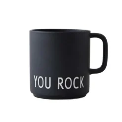 Design Letters Favourite Cup mit Henkel You Rock- Geschirr (3)