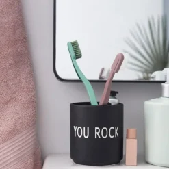 Design Letters Favourite Cup You Rock Schwarz- Geschirr (3)