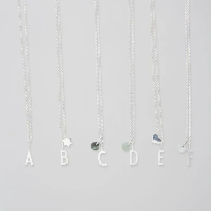 Design Letters Halskette Sterling Silber 60 cm- Schmuck