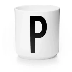 Design Letters Porzellanbecher P- Geschirr (3)