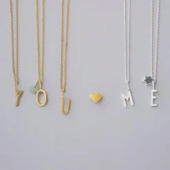 Design Letters Schmuckanhänger Z Vergoldet 10 mm- Schmuck