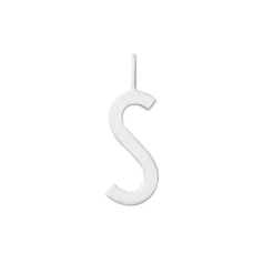 Design Letters Schmuckanhänger S Sterlingsilber 16 mm- Schmuck