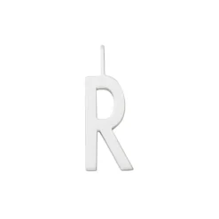 Design Letters Schmuckanhänger R Sterlingsilber 16 mm- Schmuck