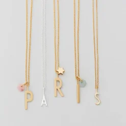 Design Letters Schmuckanhänger G Vergoldet 16 mm- Schmuck