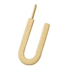 Design Letters Schmuckanhänger U Vergoldet 16 mm- Schmuck