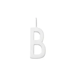 Design Letters Schmuckanhänger B Sterlingsilber 16 mm- Schmuck