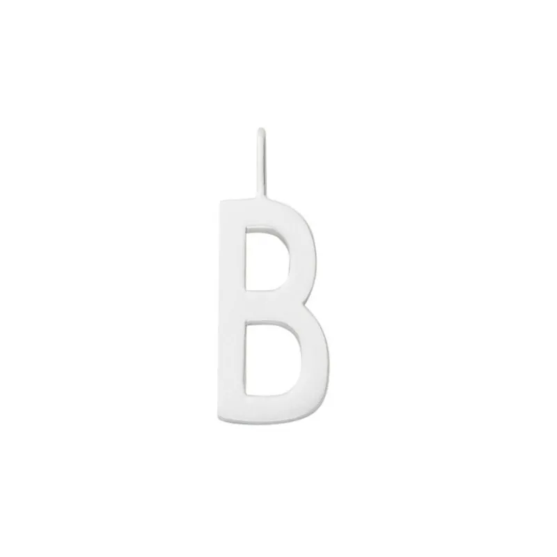 Design Letters Schmuckanhänger B Sterlingsilber 16 mm- Schmuck