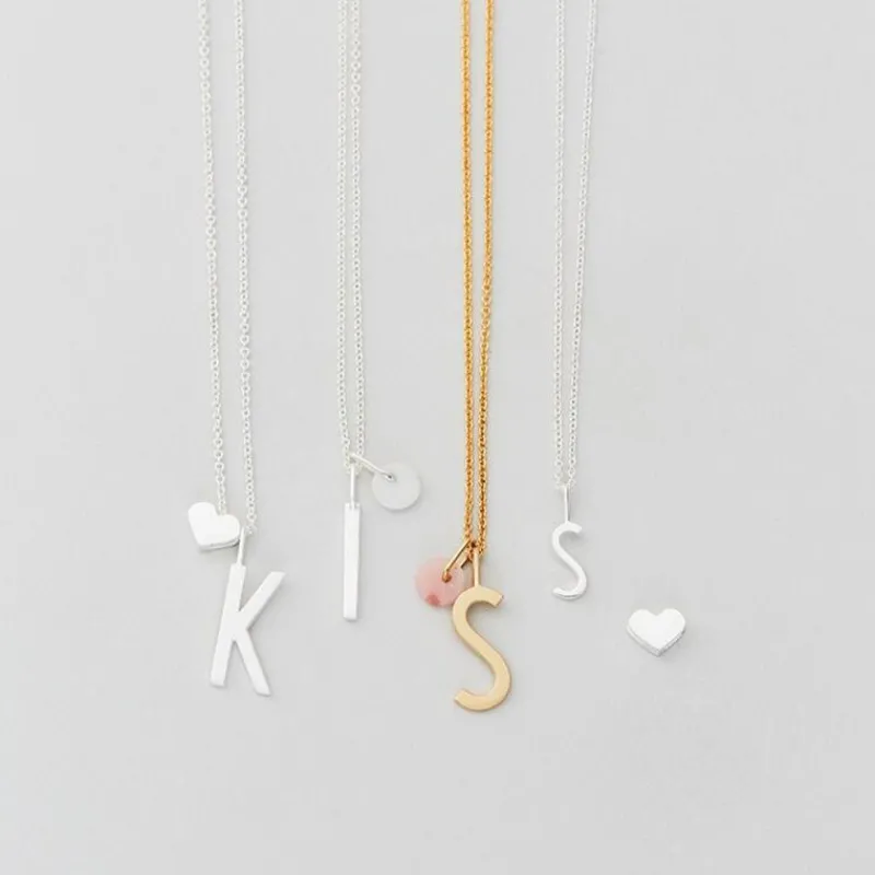 Design Letters Schmuckanhänger B Sterlingsilber 16 mm- Schmuck