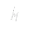 Design Letters Schmuckanhänger M Sterlingsilber 16 mm- Schmuck