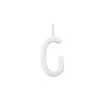 Design Letters Schmuckanhänger G Sterlingsilber 16 mm- Schmuck