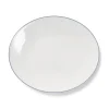 Dibbern Simplicity Platte Oval 39 cm Hellblau- Tafelgeschirr|Geschirr (3)
