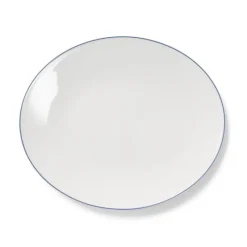 Dibbern Simplicity Platte Oval 39 cm Hellblau- Tafelgeschirr|Geschirr (3)