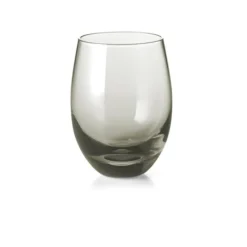 Dibbern Wasserglas Solid Color 0,25 l Grau- Wassergläser